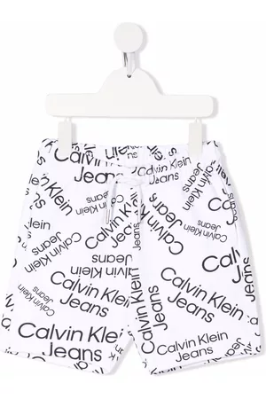 Calvin Klein Bermudas con logo y cordones