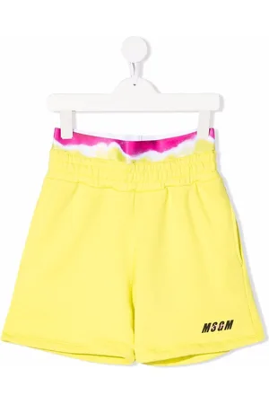 Msgm Pantalones cortos de running con logo