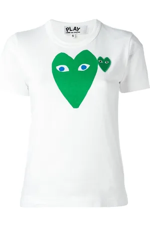 Comme des Garçons Camiseta con logo estampado