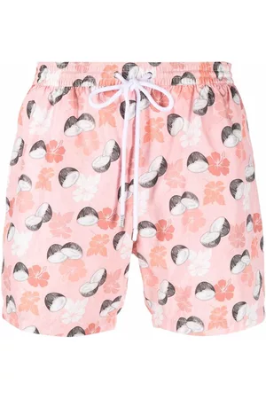 BARBA Bañador con estampado de cocos