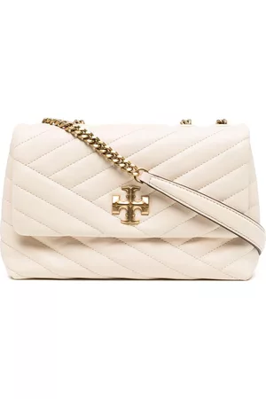 Tory Burch Bolso de hombro Kira Chevron Convertible pequeño