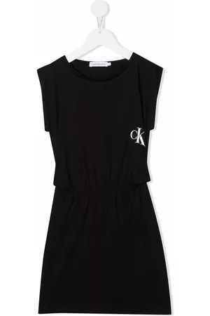 Calvin Klein Vestido con logo estampado