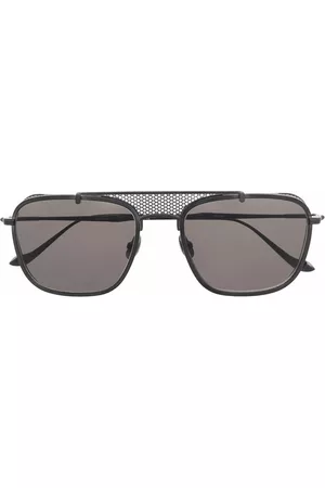 MATSUDA Gafas de sol con paneles y montura estilo piloto