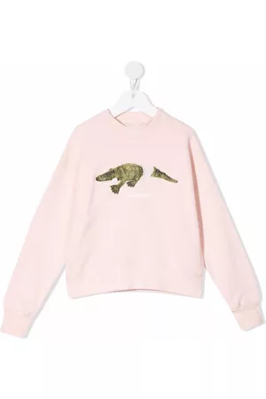 Palm Angels Sudadera con motivo de cocodrilo