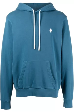 MARCELO BURLON Sudadera con capucha y logo bordado