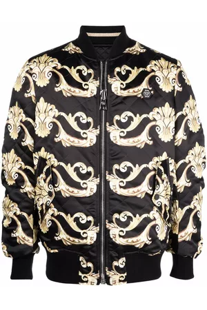 Philipp Plein Chaqueta bomber con estampado Gothic