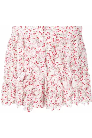Msgm Pantalones cortos con motivo de cerezas