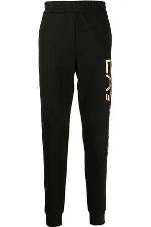 EA7 Pantalones de chándal con logo estampado