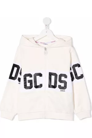 GCDS Chaqueta con capucha y logo estampado