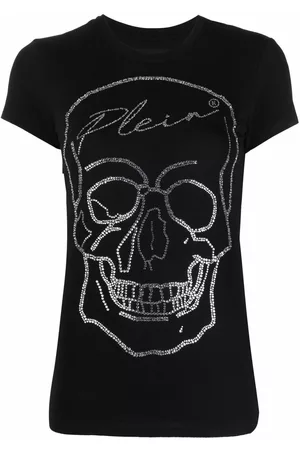 Philipp Plein Polo con detalle de calavera