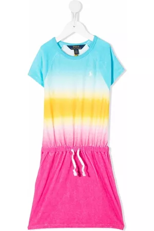 Ralph Lauren Vestido tipo camiseta con estampado tie-dye