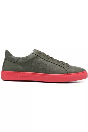 HIDE&JACK Zapatillas con piel de cocodrilo en relieve