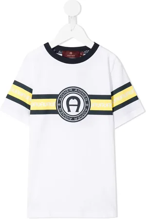 Aigner Camiseta con logo estampado
