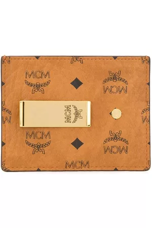 MCM Tarjetero compacto con clip para billetes