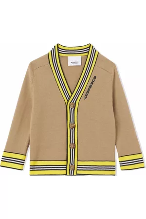 Burberry Cárdigan con motivo Icon Stripe