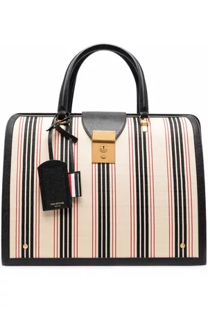 Thom Browne Bolso shopper a rayas