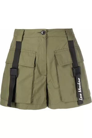 Moschino Pantalones cortos con cinta del logo