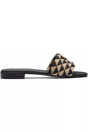 Prada Sandalias con estampado geométrico