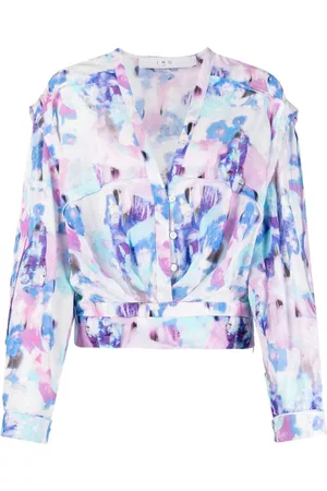 IRO Blusa Otaki con estampado floral