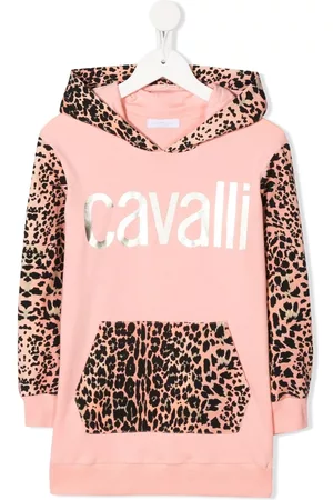 Roberto Cavalli Sudadera con capucha y logo metalizado