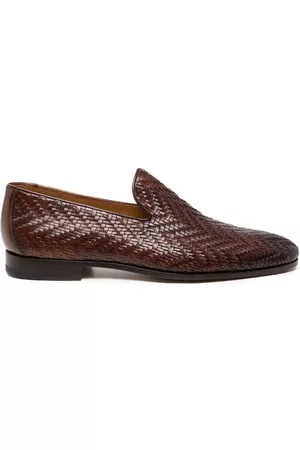 Magnanni Mocasines con diseño entretejido