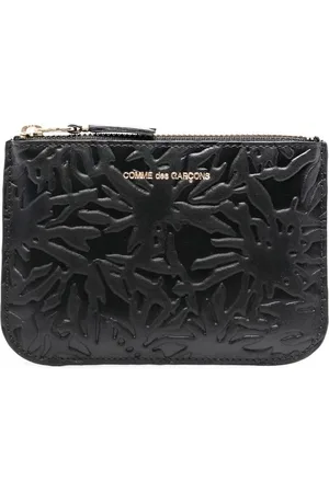 Comme des Garçons Cartera con diseño en relieve
