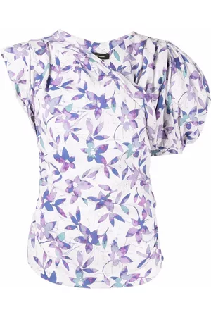 Isabel Marant Blusa Madinea con estampado floral