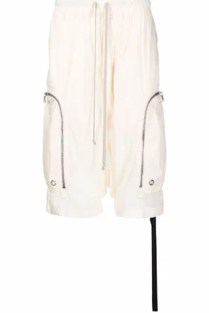 Rick Owens Bermudas Bauhaus con tiro caído