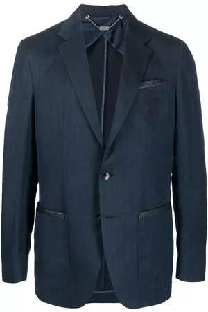 BILLIONAIRE Blazer con logo bordado y botones
