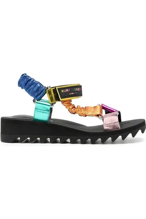 Kurt Geiger Sandalias con diseño colour block