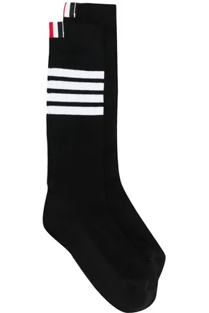 Thom Browne Calcetines largos con motivo 4-Bar