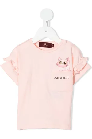 Aigner Camiseta con logo estampado