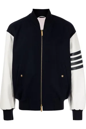 Thom Browne Chaqueta bomber con motivo 4-Bar