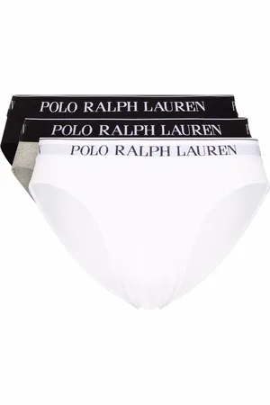 Ralph Lauren Pack de tres calzoncillos con cinturilla y logo