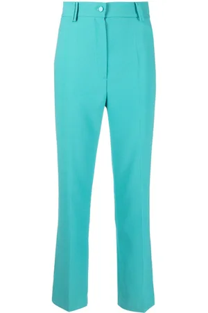 HEBE STUDIO Pantalones rectos de talle alto