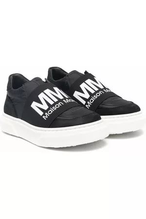 Maison Margiela Zapatillas slip-on con logo estampado