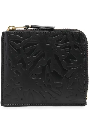 Comme des Garçons Cartera con estampado en relieve