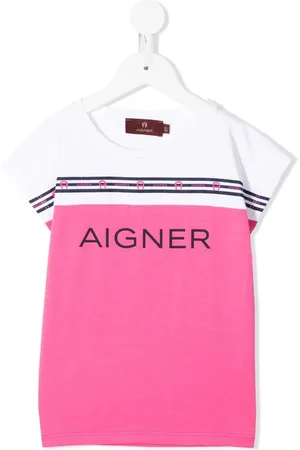 Aigner Camiseta con diseño colour block y logo