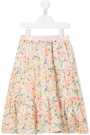 Aigner Falda acampanada con estampado floral