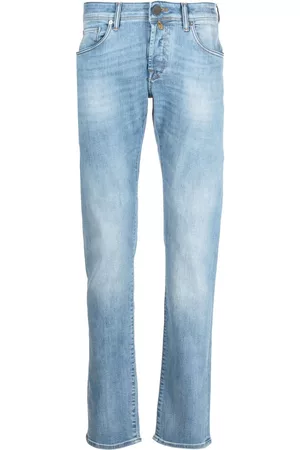 Incotex Vaqueros slim con efecto lavado