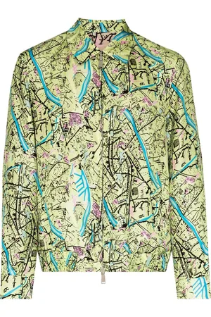 Fendi Sobrecamisa Map reversible