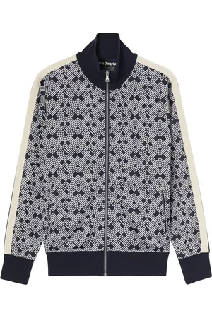 Palm Angels Chaqueta de chándal con monograma