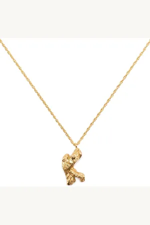 Lee Collar con charm de letra K
