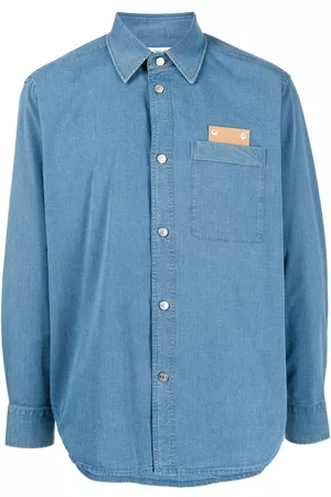 CRAIG GREEN Camisa vaquera con detalle de parche