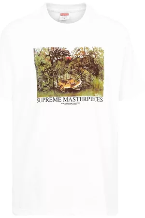 Supreme Camiseta con estampado Masterpieces
