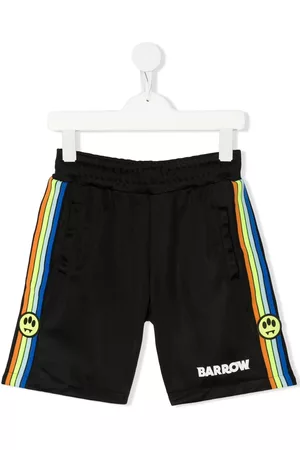 BARROW Pantalones cortos de chándal con rayas de arcoíris