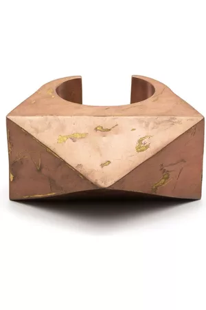 PARTS OF FOUR Pulsera Crescent Bridge en oro de 18kt