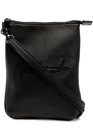 YOHJI YAMAMOTO Bolso de hombro con logo bordado