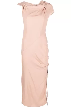 Nº21 Vestido midi asimétrico