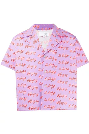 Natasha Zinko Camisa con eslogan estampado